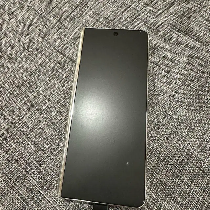 Samsung Z FOLD 5 256GB Cream, lengkap box + kabel charge