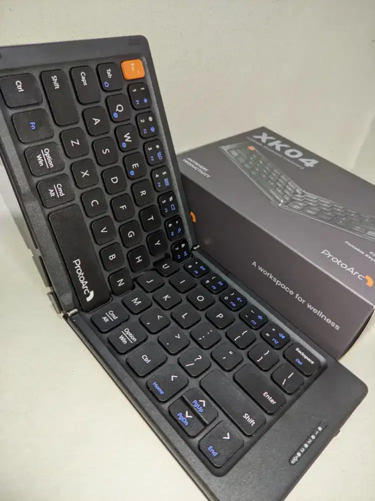 Keyboard lipat folding protoarc xk04 edisi salah beli