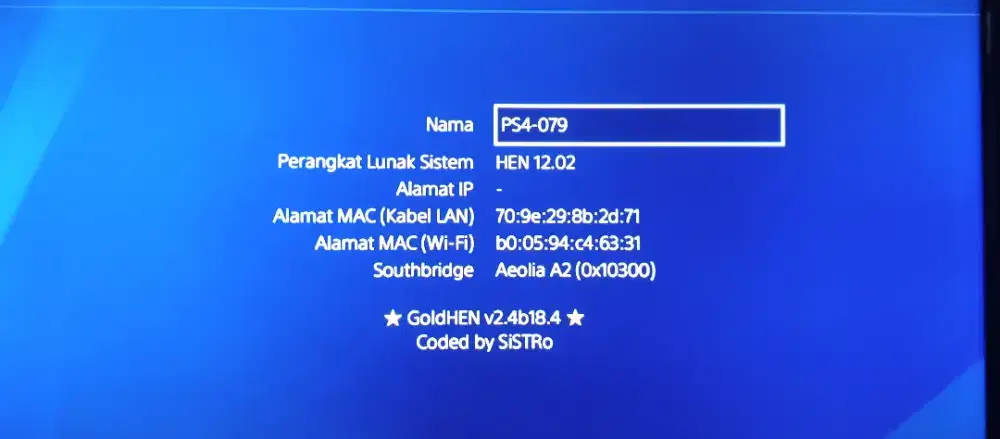 Sony ps4 fat 500gb