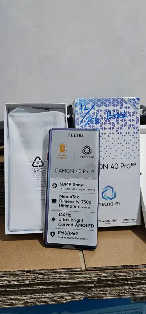 Tecno Camon 40 Pro 5G Ram 12/256gb New Open Box