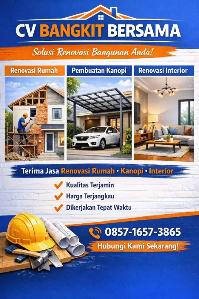 Jasa Renovasi, interior dan kanopi
