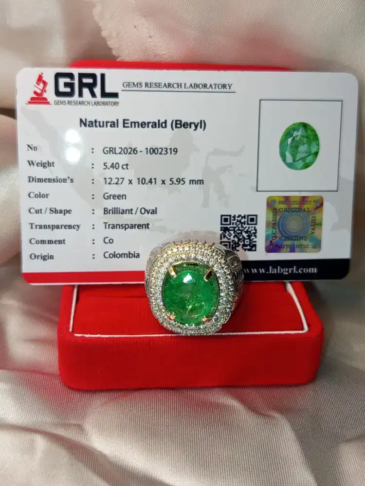 Batu Permata Zamrud Colombia / Natural Ruby Mozambik / Citrine QUARTZ