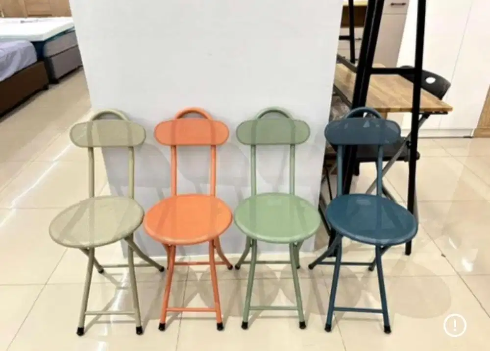 Jual baru kursi lipat bahan besi