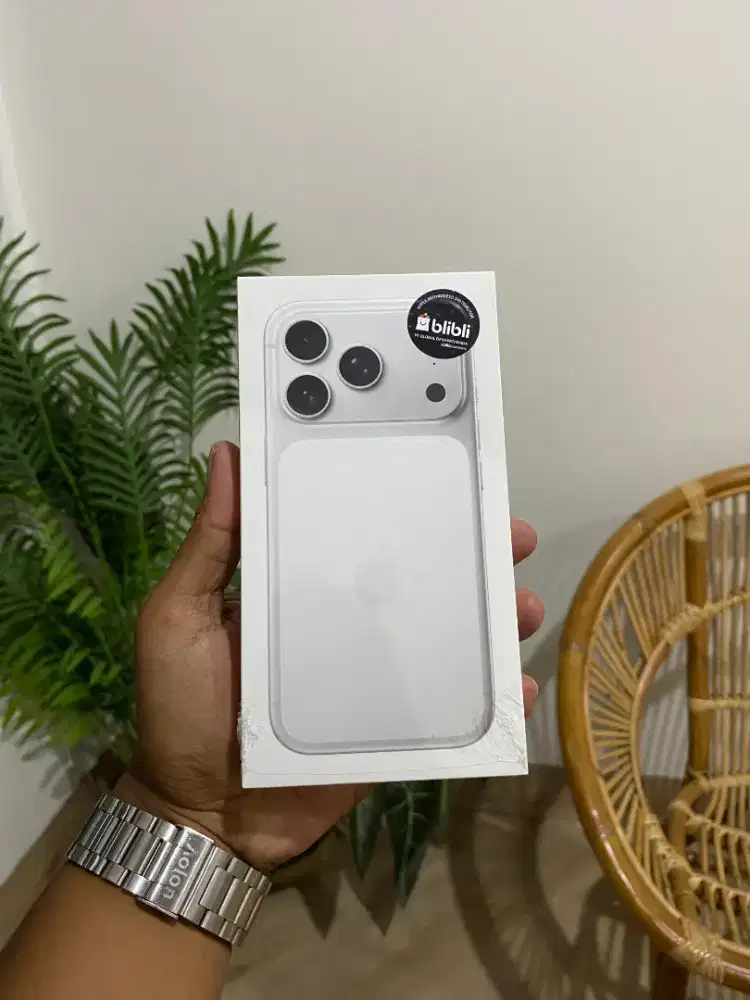 Iphone 17 Pro Max 256gb Silver New Resmi