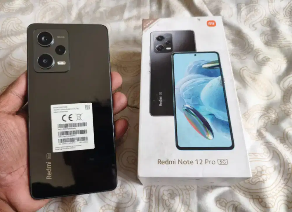 Redmi note 12 Pro 5G 8/256 second mulus seperti di pict