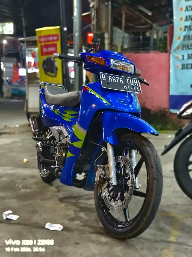 Suzuki Satria 2 tak Lumba Kenny Roberts not hiu