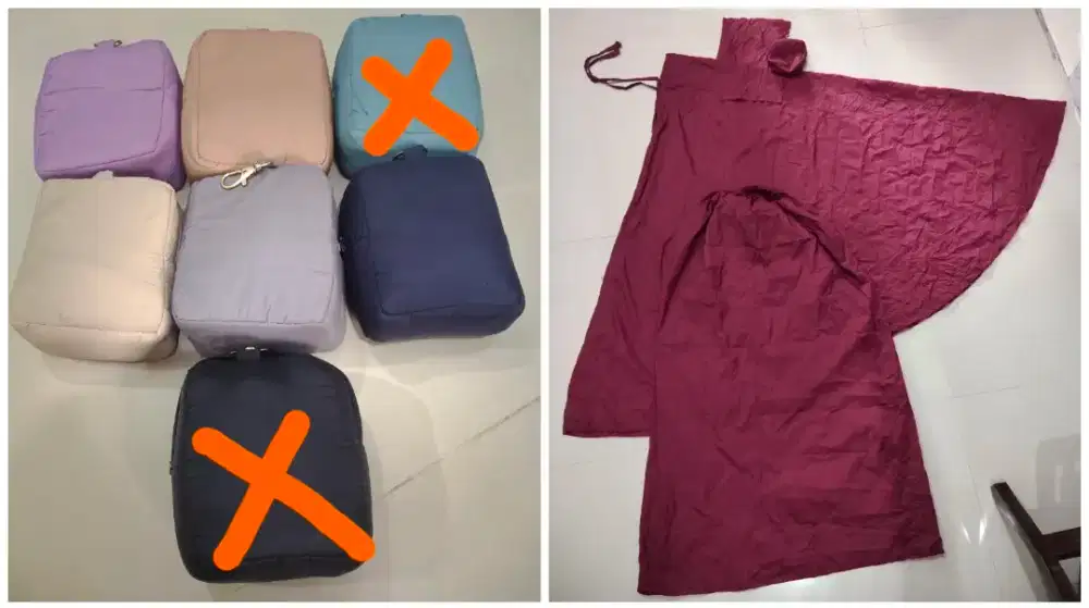 Mukena travel premium parasut korea