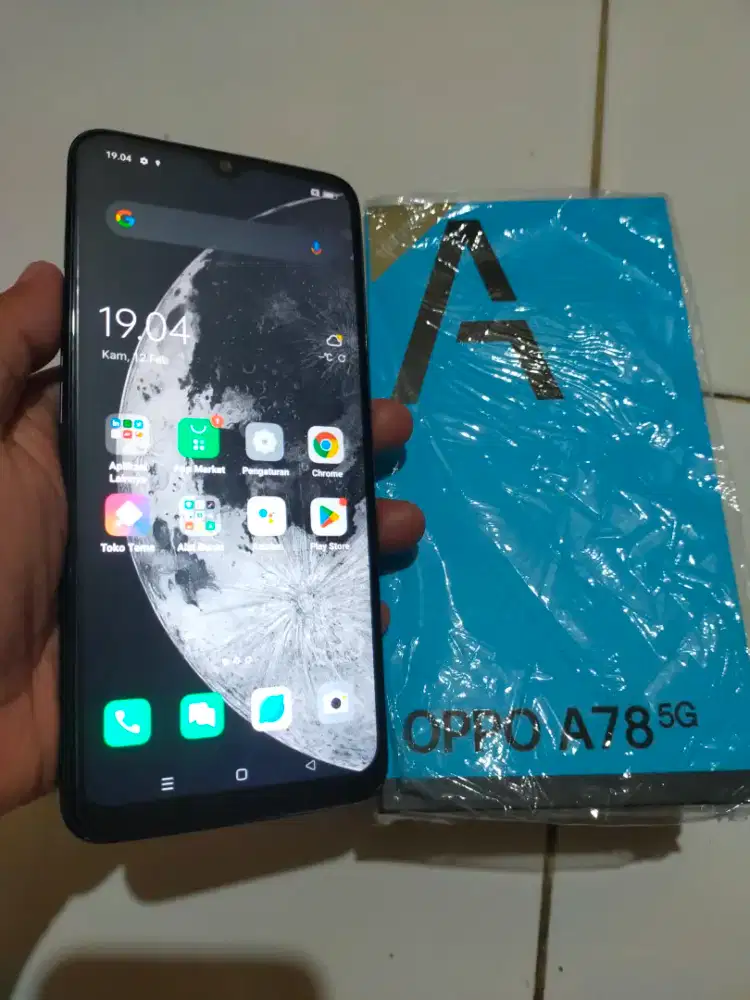 Hp Oppo A78 5G 8/256 Mobile phone, Minus pemakaian ajj