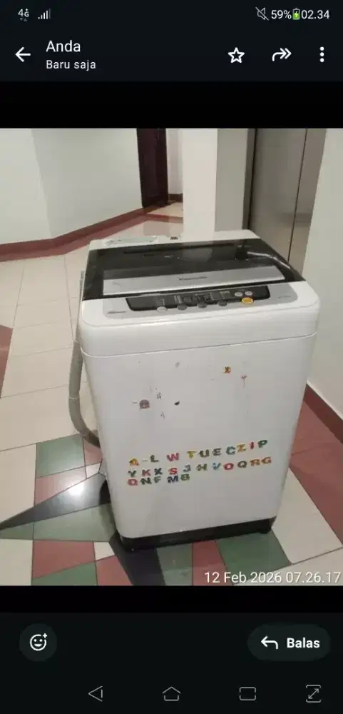 mesin cuci mulus siap pakai ya