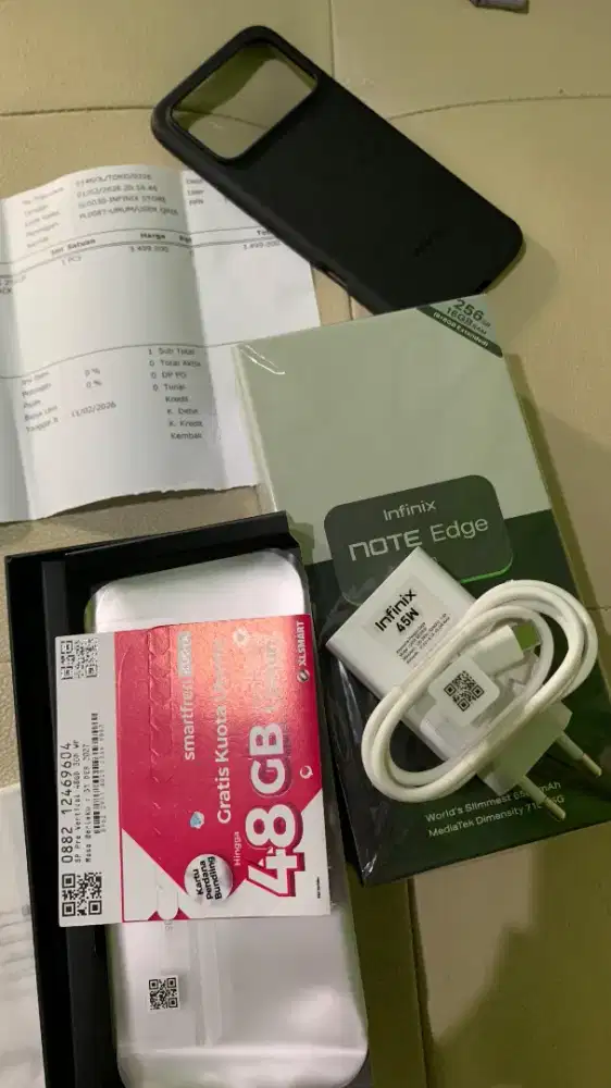 DIJUAL INFINIX NOTE EDGE 5G 8/256