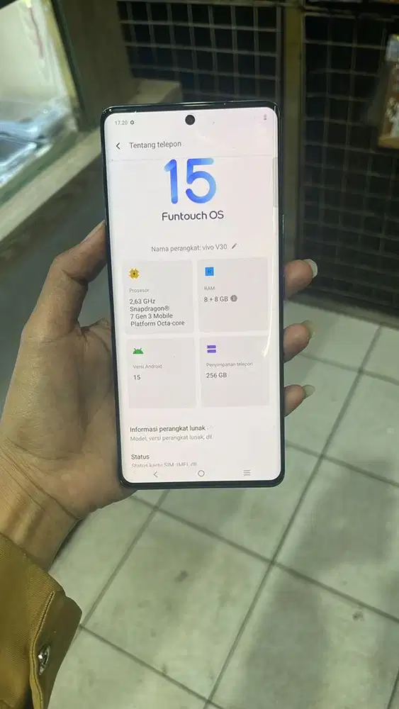 Vivo v30 5G Ram 8/256