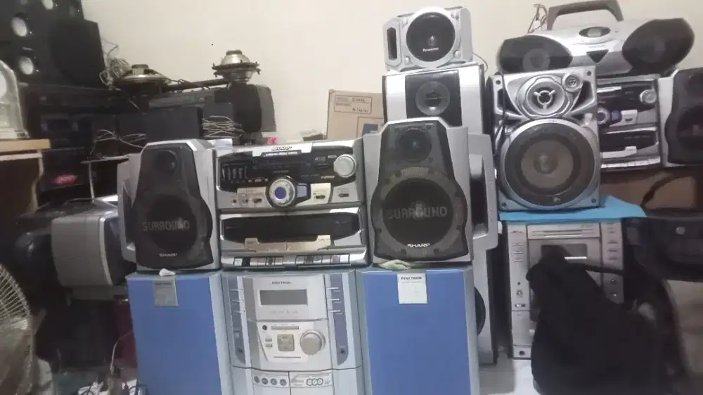 Audio rumahan kompo speaker