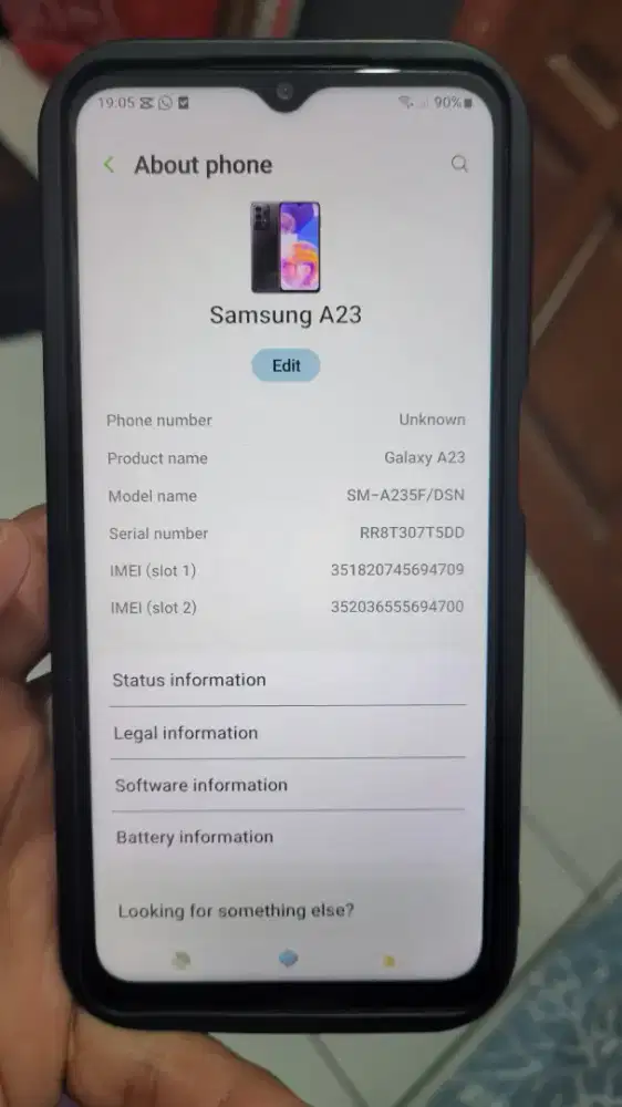 Samsung A23 NFC mulus murah