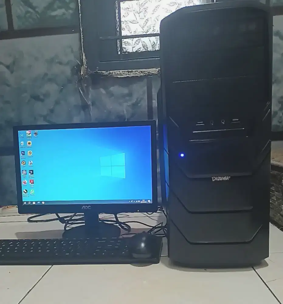 1Set Cpu CORE i7, Ram 16 GB.