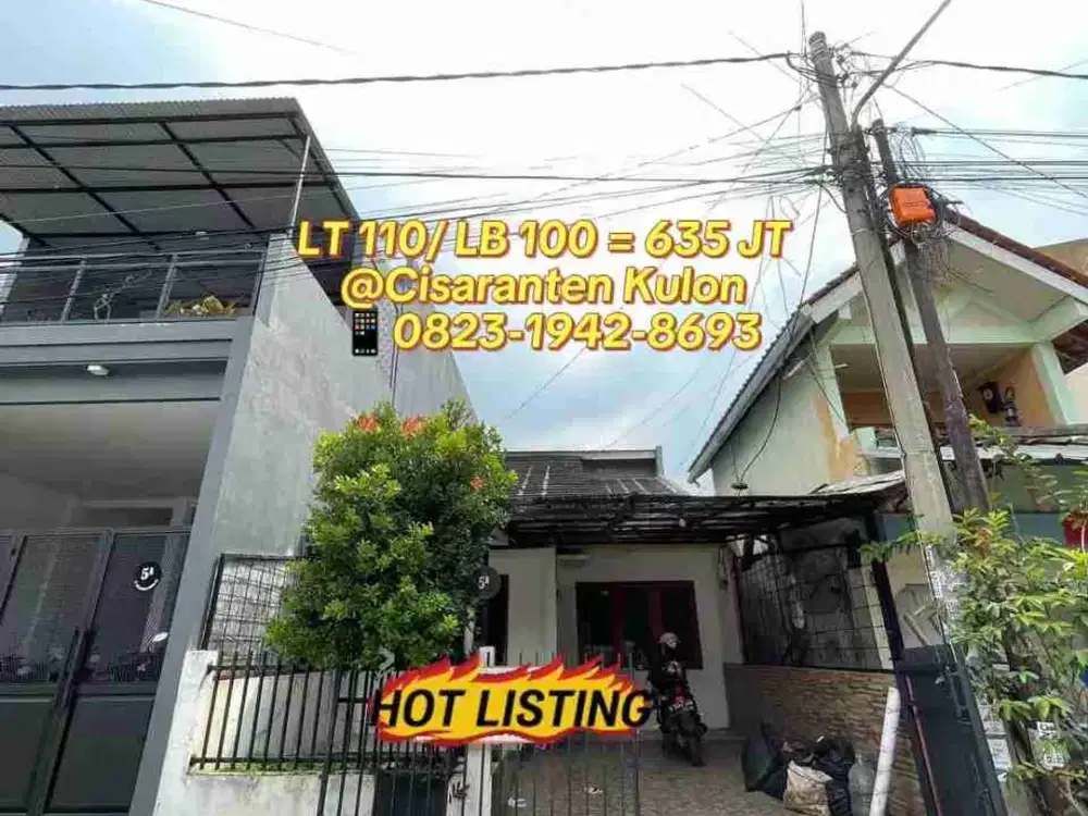 Dijual cepat langka 600 Jutaan 2 lantai di Cisaranten Kulon, Arcamanik