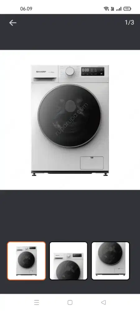 Sharp 8kg mesin cuci