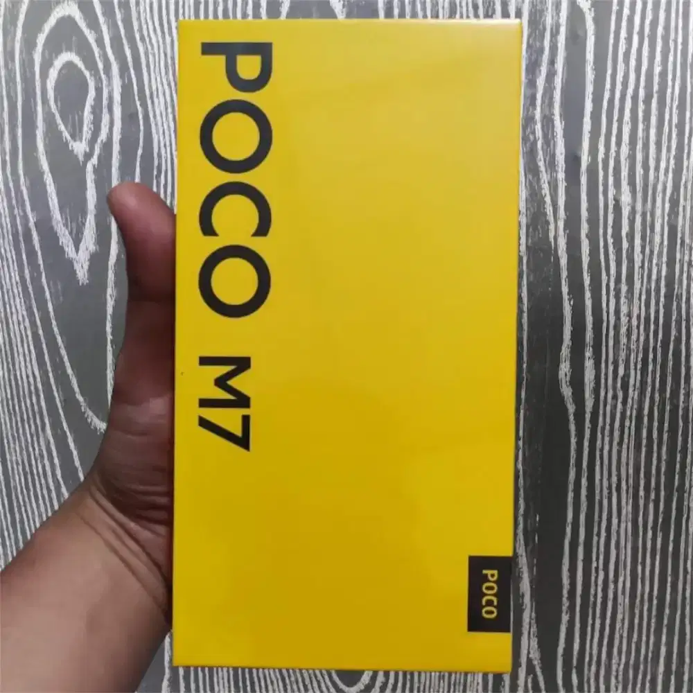 Xiaomi Poco M7 8GB/256GBBaru Segel Box Garansi Resmi