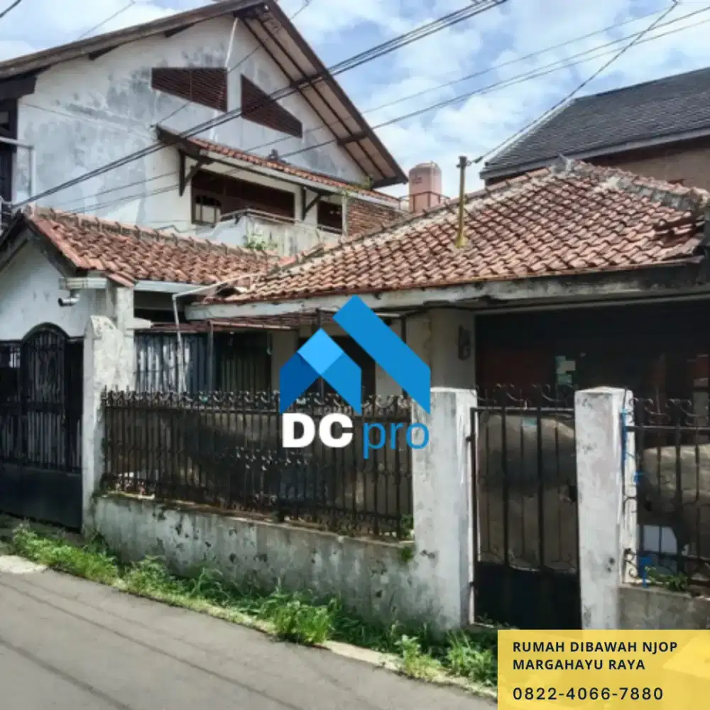 Dijual murah hitung tanah Rumah Margahayu Raya