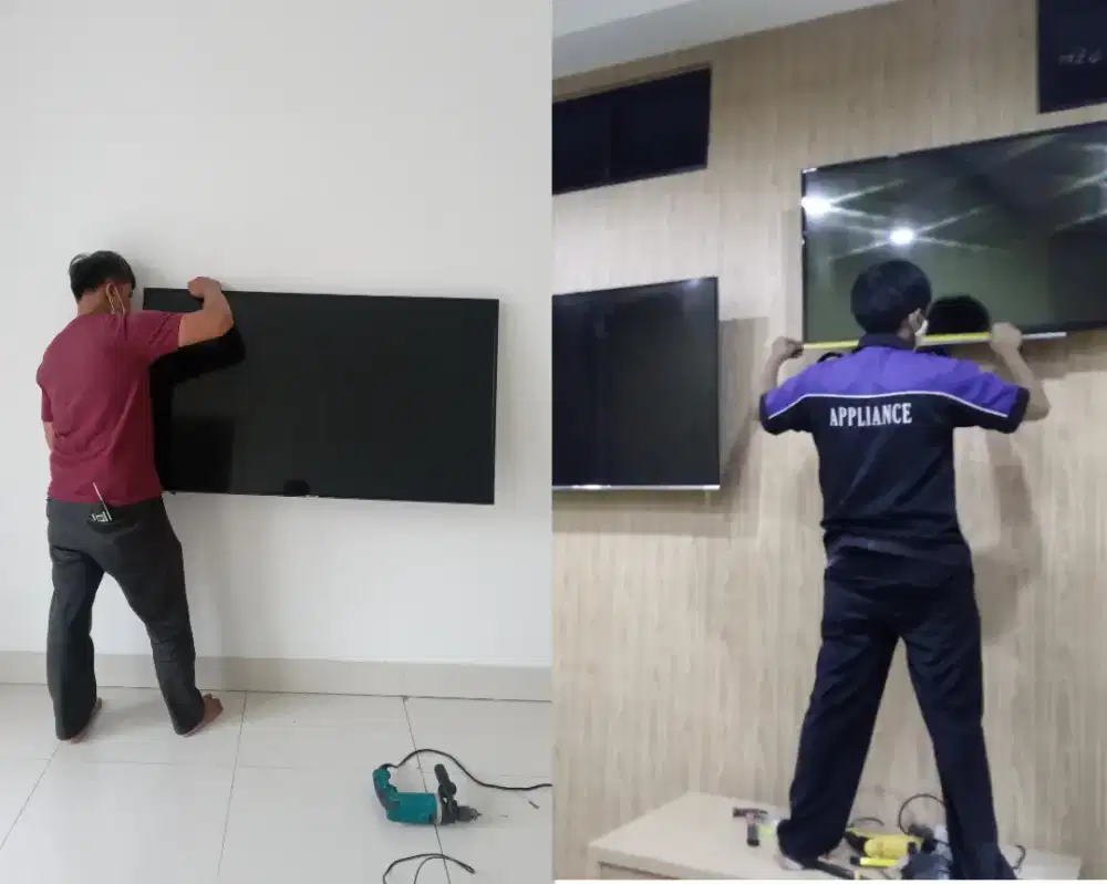 Braket +pasang atau jasa pasang terima rapih breket bracket led tv