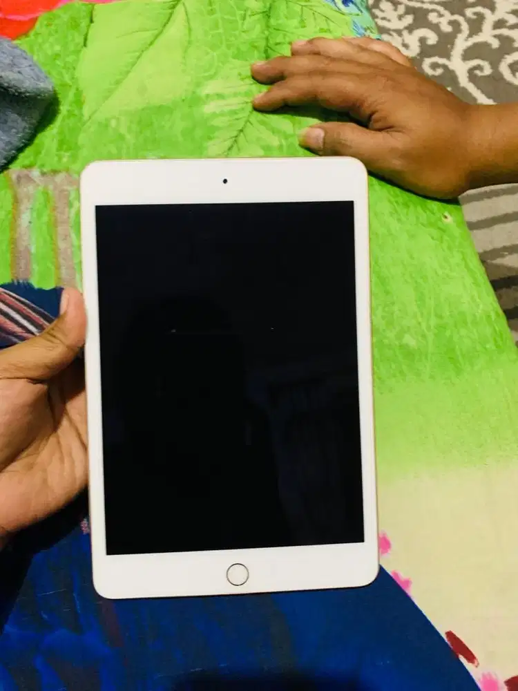 LCD +HOME BUTTON IPAD MINI 5 (SECOND/BEKAS) ORIGINAL COPOTAN 100%