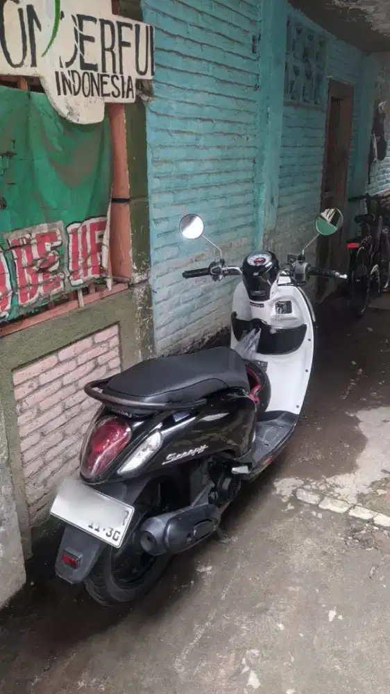 Scoopy esp stater halus THN 2015 plat DA kalsel