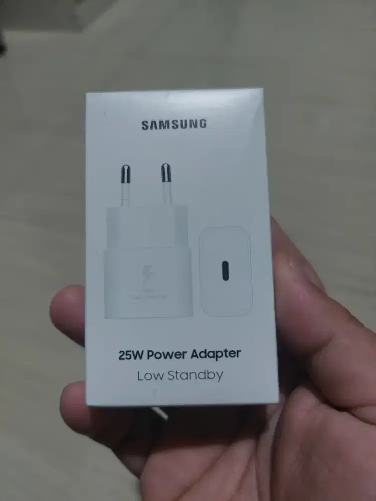 Charger samsung 25 watt original putih