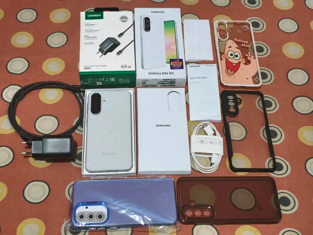 SAMSUNG A56 8/256 FULLSET HARGA NETT