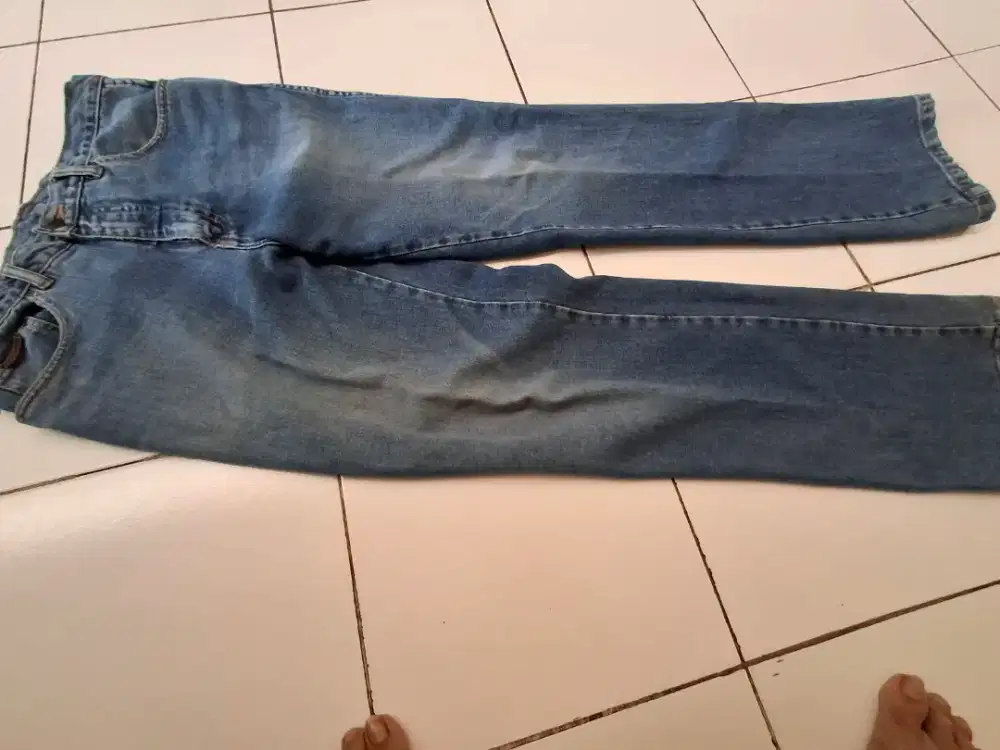 Blue jeans merk Wrangler