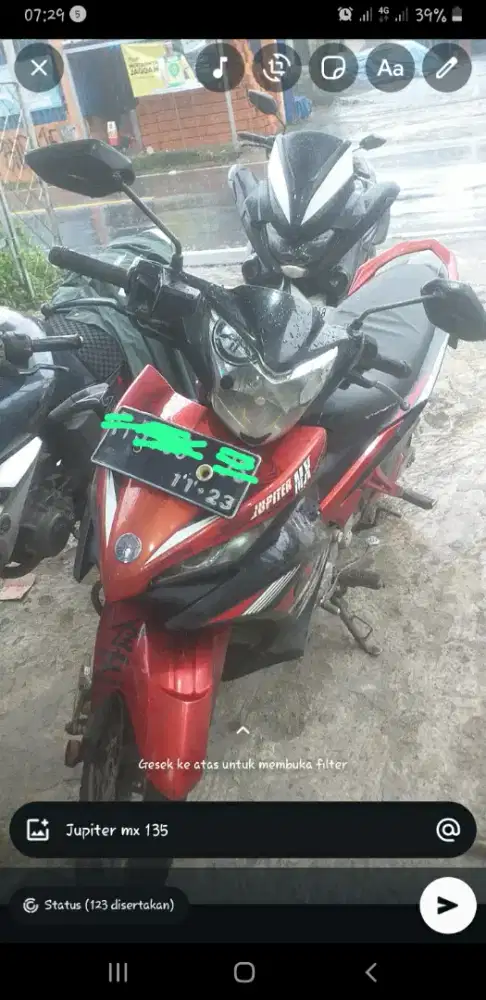 Jupiter mx 135 tahun 2011 lengkap