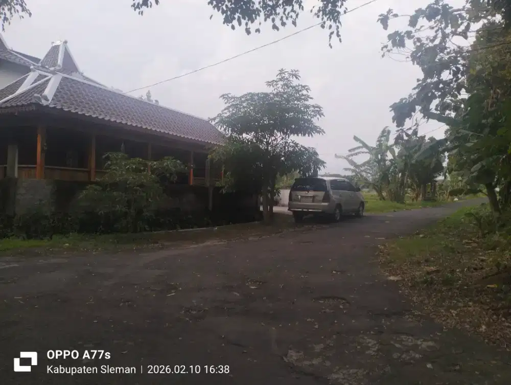 Dijual Tanah Pekarangan Kosong Di Timur Polsek Cebongan Mlati Sleman
