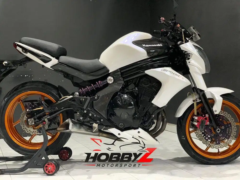Kawasaki ninja 650/Er 6N modif 2012,km 20rb,istimewa mantap