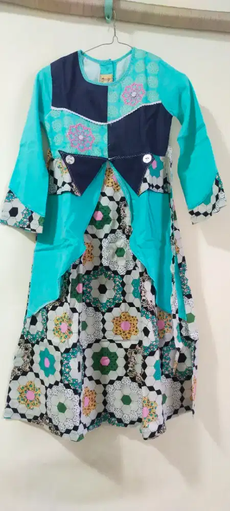 Baju Gamis Anak Perempuan Free Hijab