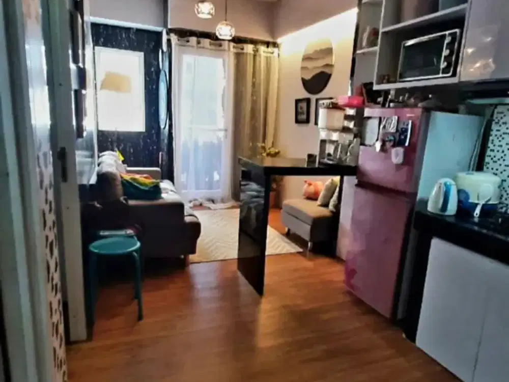 Disewakan Apartemen Puncak Dharmahusada Tower B 2BR Full Furnished dekat UNAIR, MERR, Galaxy Mall