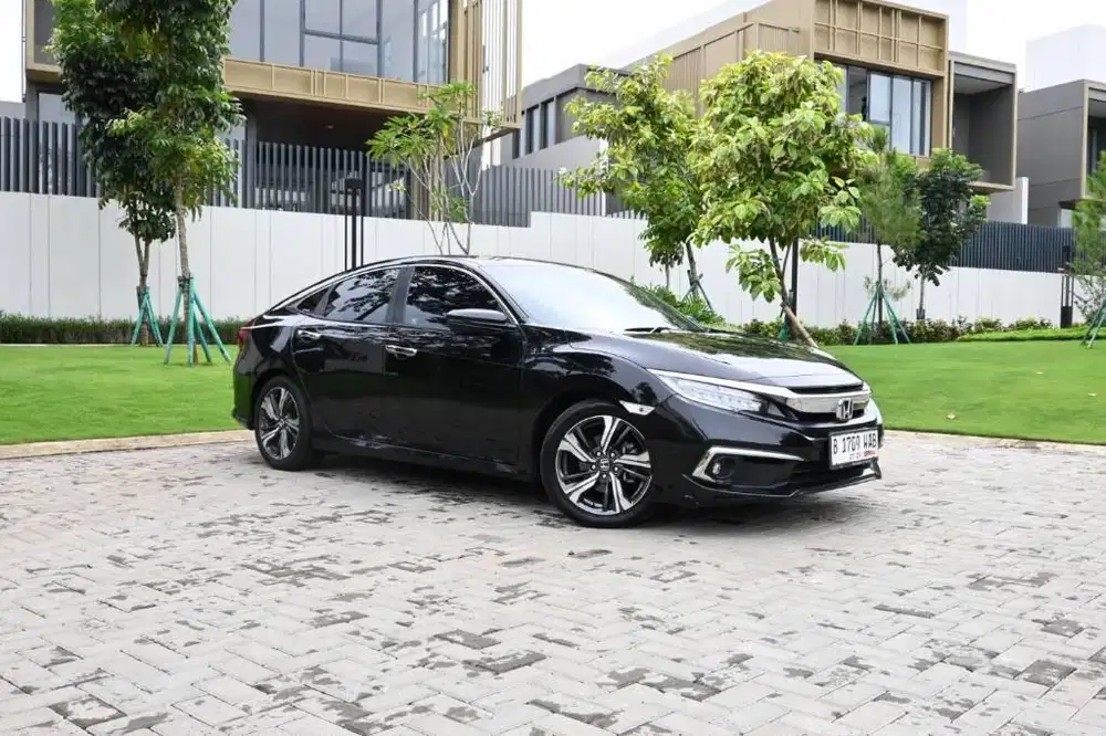 (TDP2jtan) Honda Civic Turbo Sedan ES 1.5 CVT 2019 Black