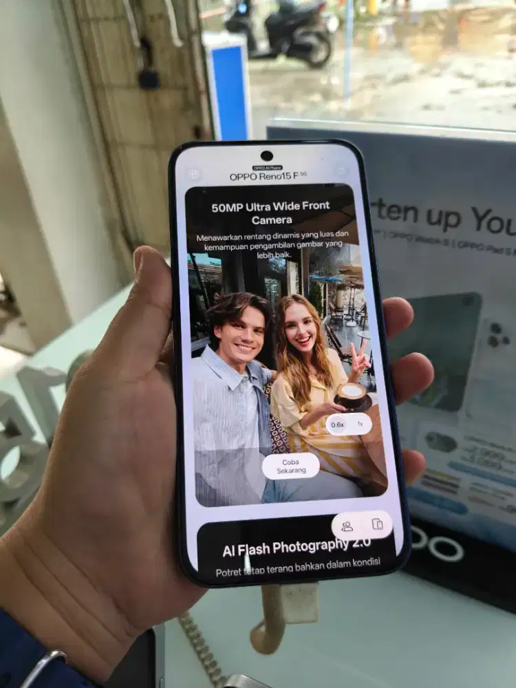 Cashback 200ribu reno 15f bisa cicilan gratis 2x angsuran