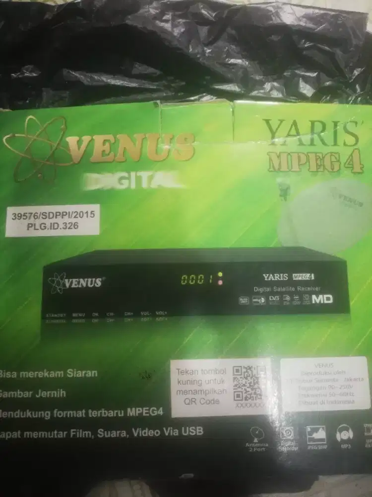 Receiver Venus Yaris parabola