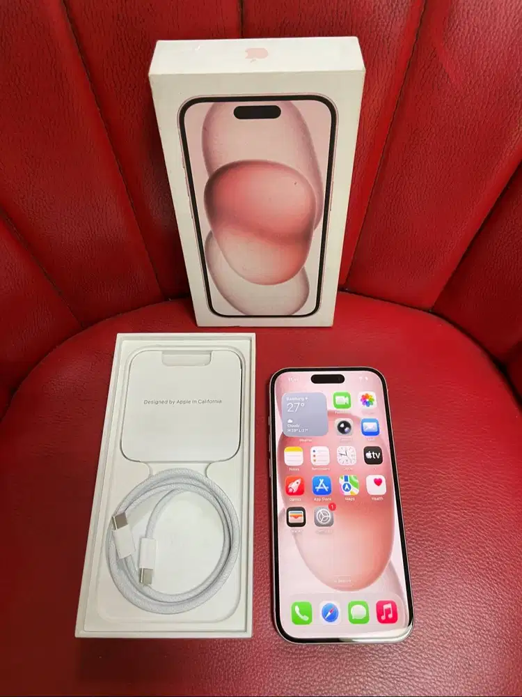 iPhone 15 128gb Pink iBox PA/A Fullset Original
