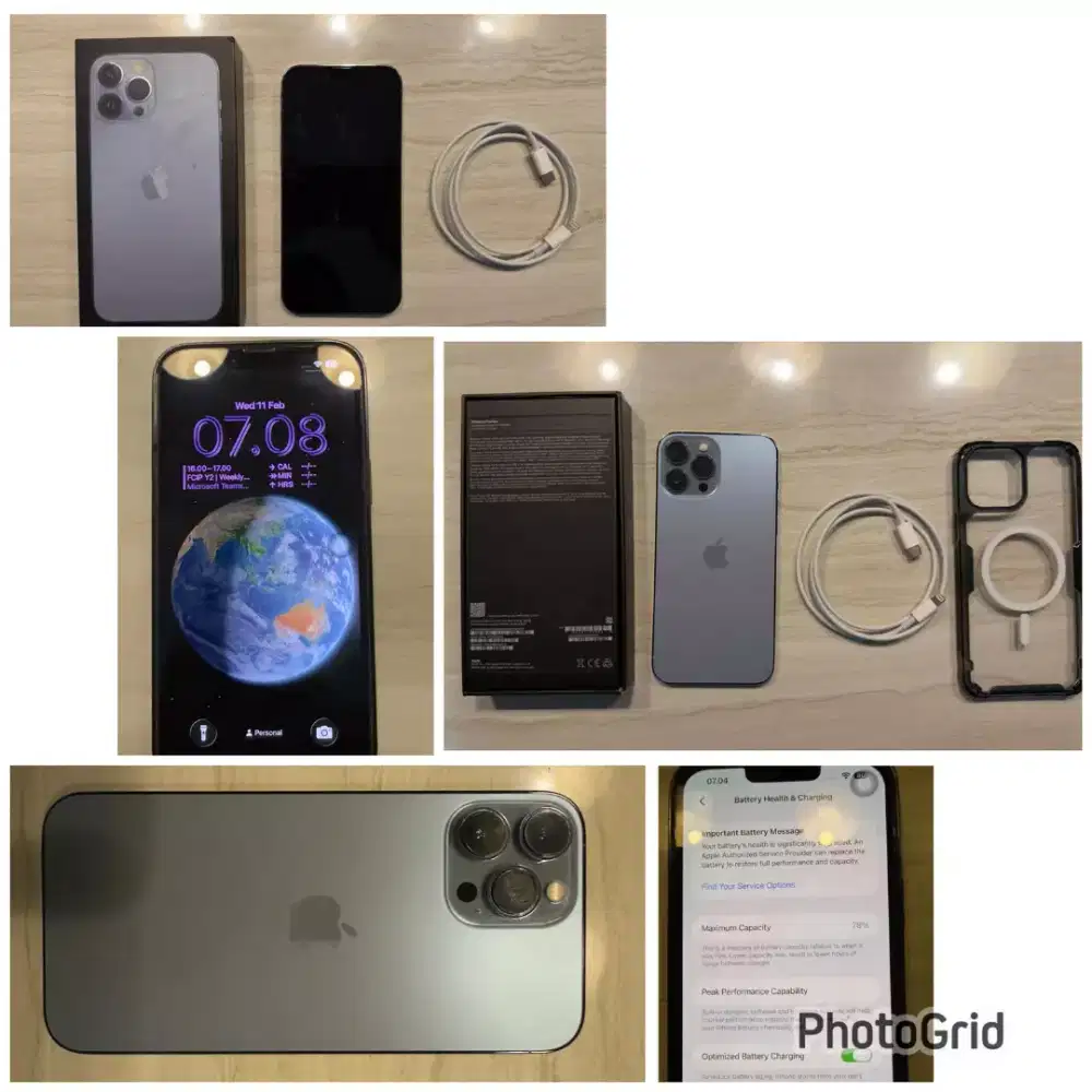 ‼️DIJUAL Iphone 13 pro max 128GB (9jtan aja)