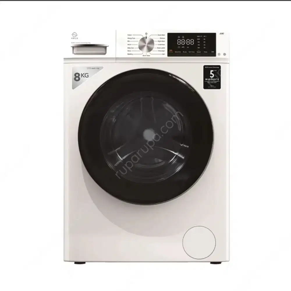 Mesin cuci kels 8KG front loading