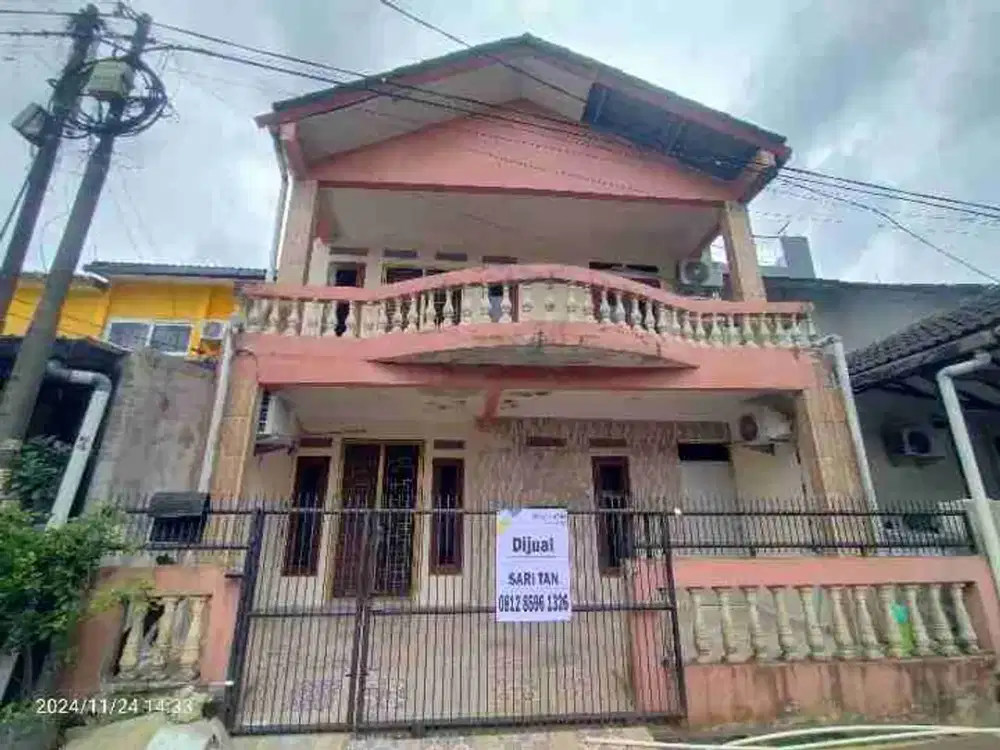 Dijual Harga Butuh Uang Lt. 90 di Komplek Dekat Pintu Tol Sawangan