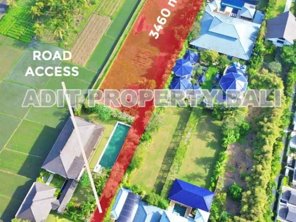 Tanah Beach Front Pantai Pasut Tabanan Bali