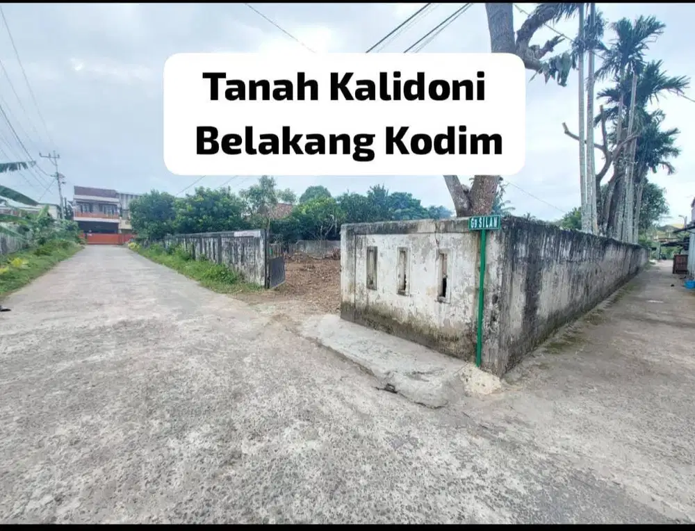 TANAH KALIDONI BELAKANG KODIM PALEMBANG
