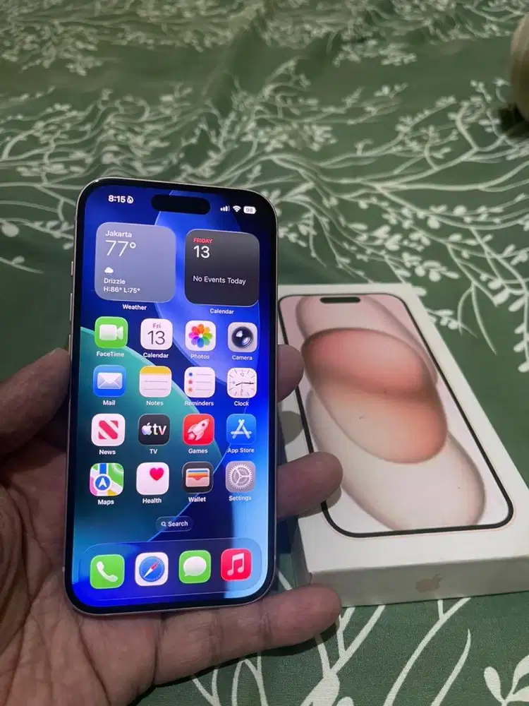 iPhone 15 128Gb Pink Indo Murah