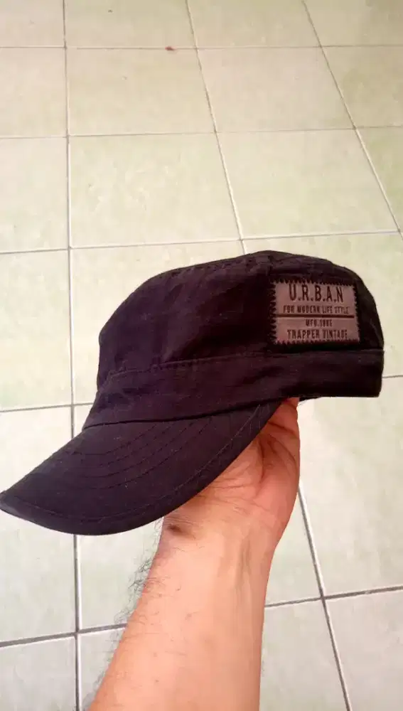 Topi komando army patrol hitam original import