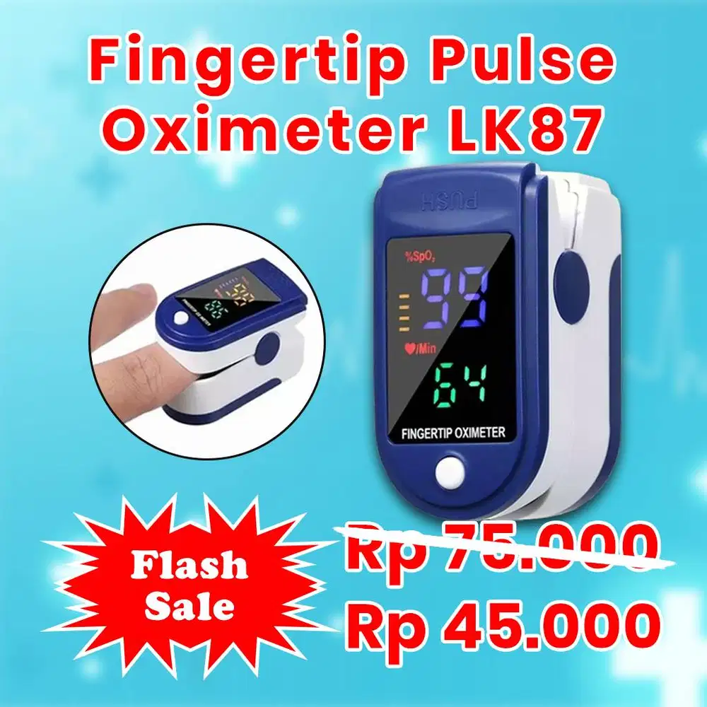 Flash Sale - Oximeter LK87 Dengan Baterai