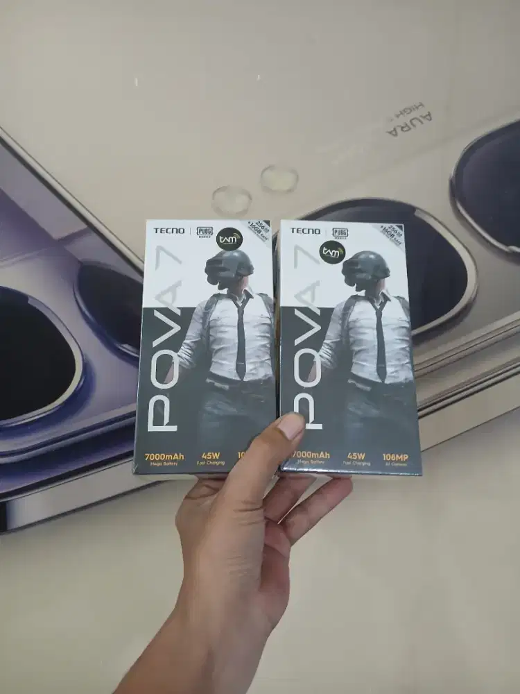 [ Fast respon WA ] Tecno Pova 7 8+8/256 Garansi resmi 13bln
