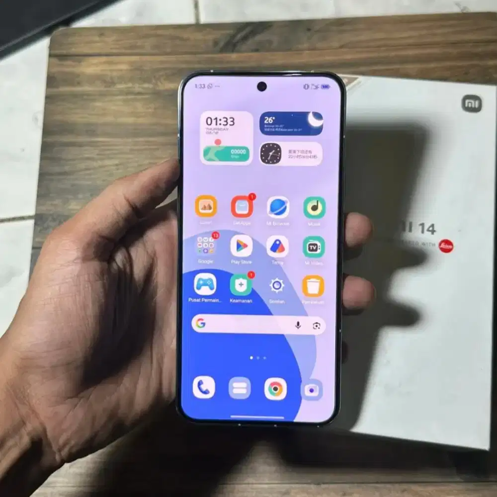 Xiomi Mi 14 5G White 12/256GB Second Resmi