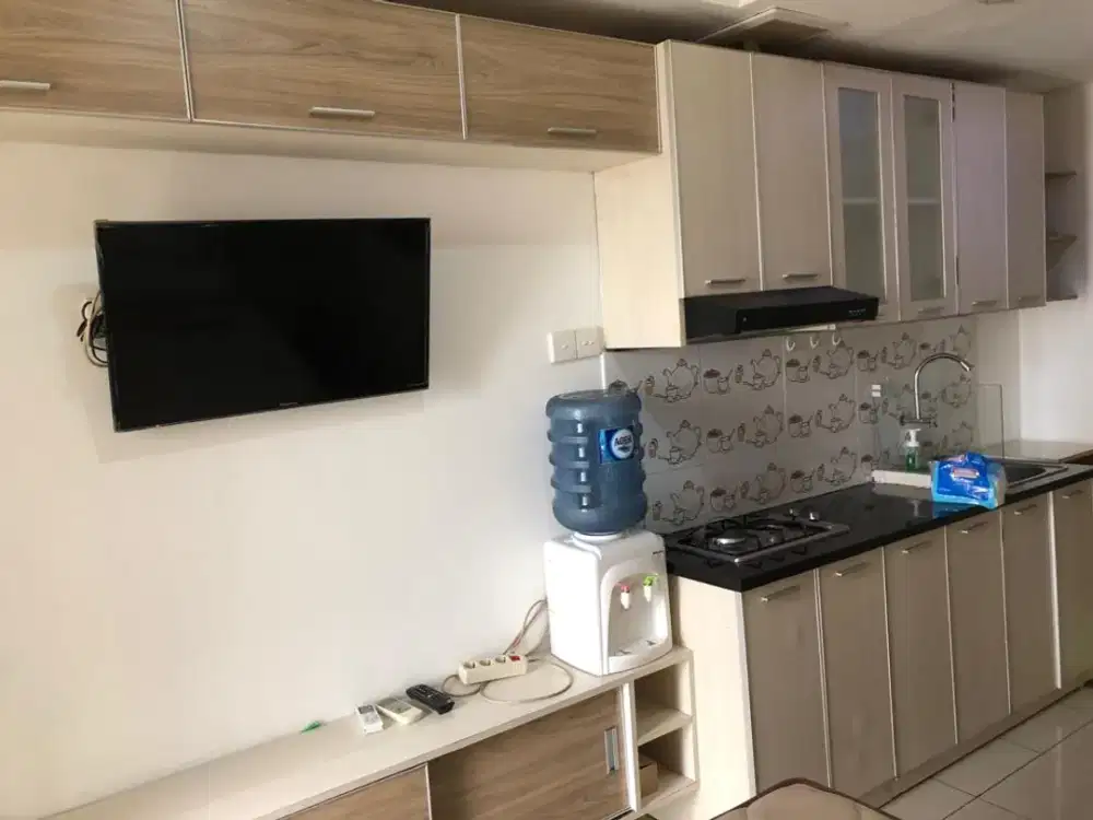 disewa unit apartemen green lake sunter,studio furnished,Ac dan waterheater 3,750juta/bulan