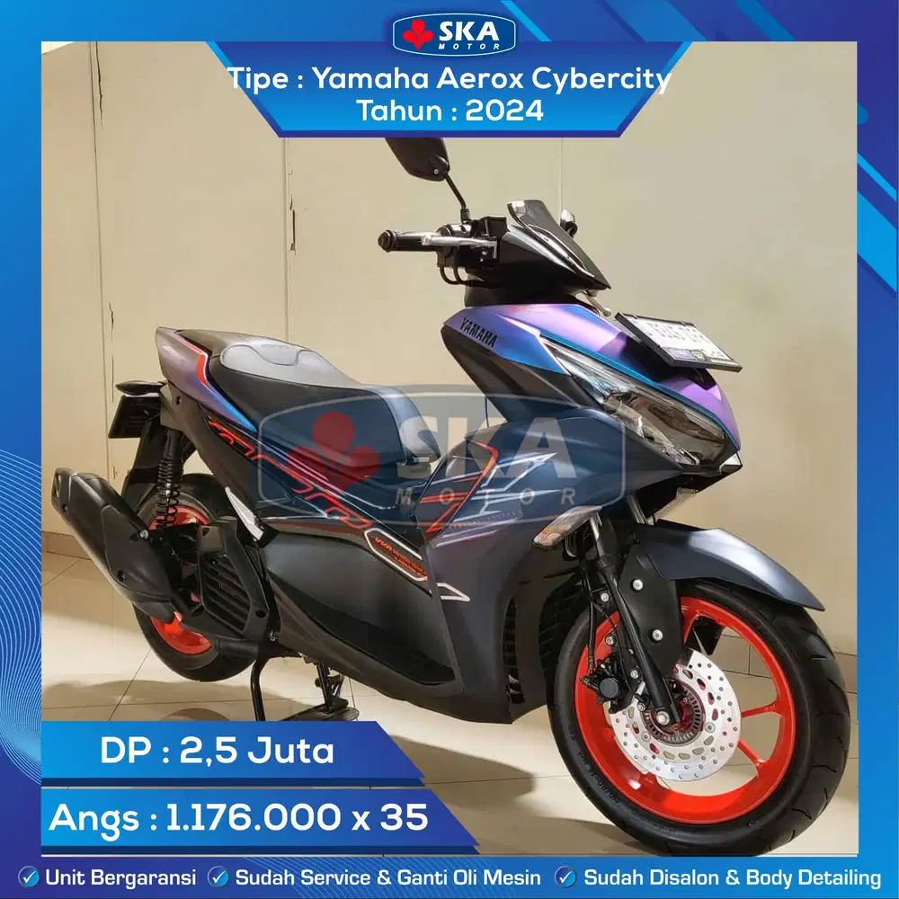 Yamaha Aerox Cybercity Tahun 2025
