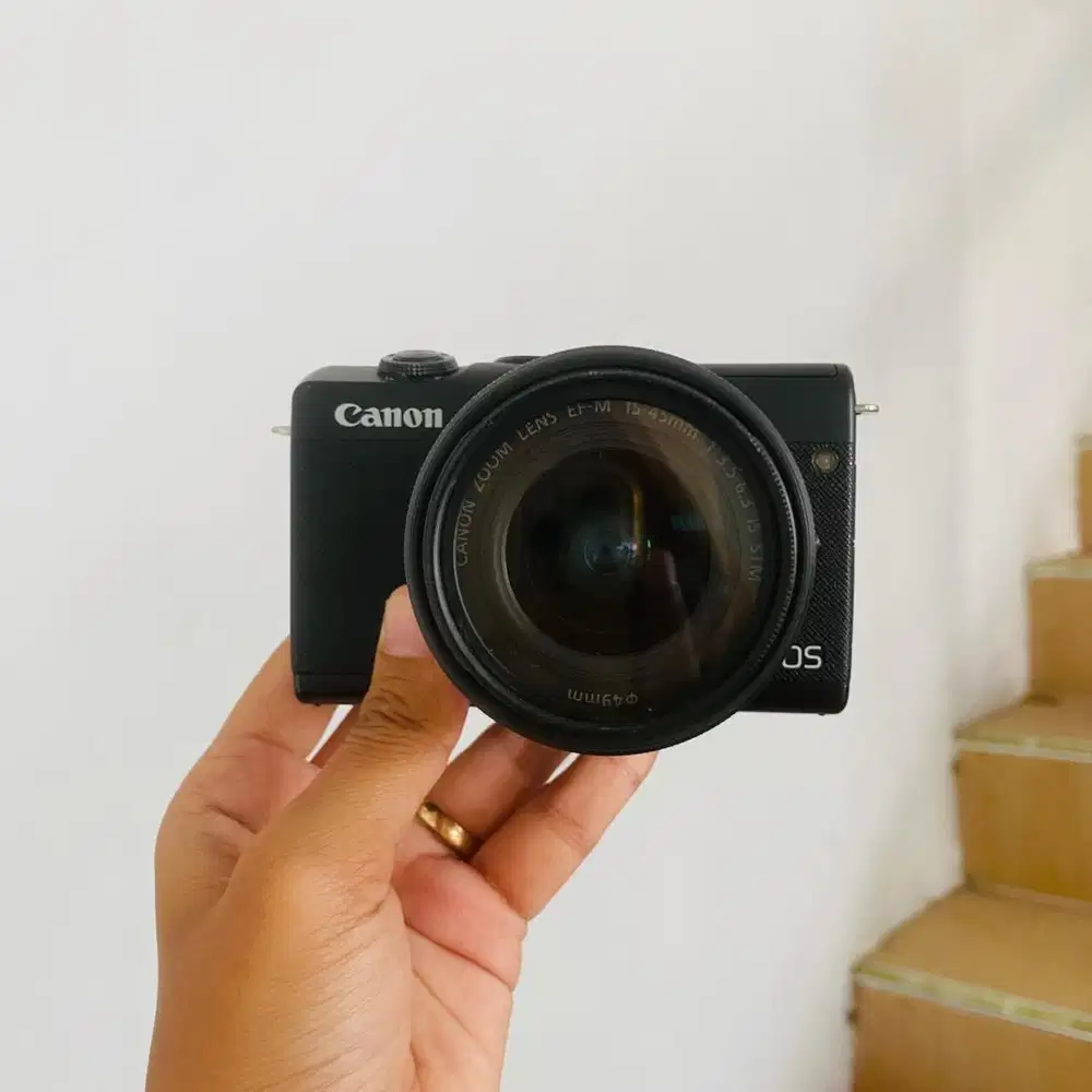 KAMERA CANON M200 MULUS FULLSHET BOX